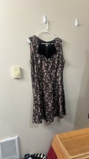 Guess Midi Dress, pink & black. 
