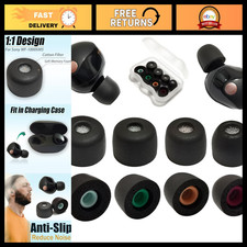 Memory Foam Ear Tips for Wireless Earbuds - Compatible with WF-1000XM5, Filter S
