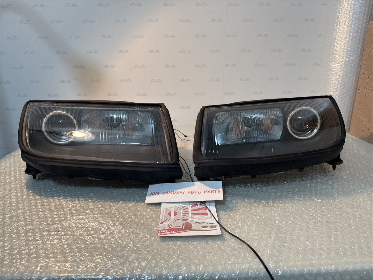 RARE! 1990-1996 NISSAN 300ZX Z32 HALO RING COD LED HEADLIGHT