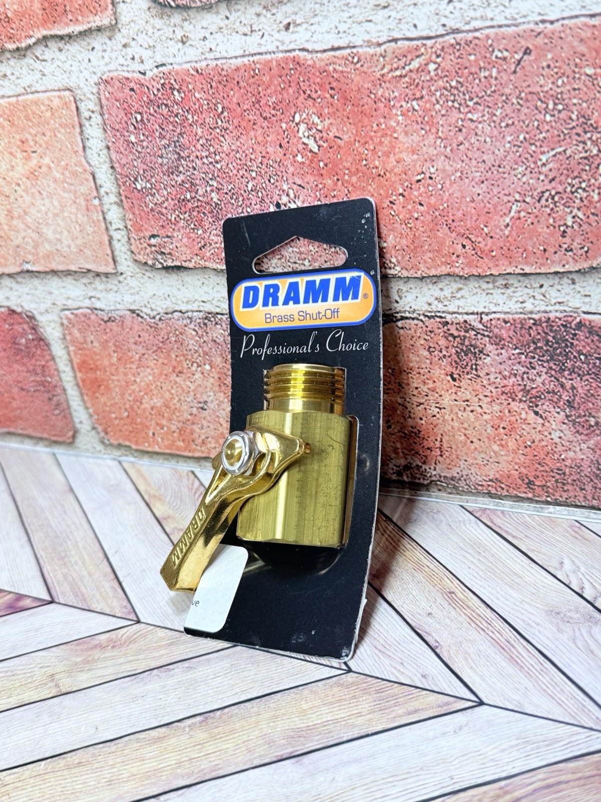 Dramm 114960 036434 4 Heavy-Duty Brass Shut-Off Valve, Single New Fast Free Ship