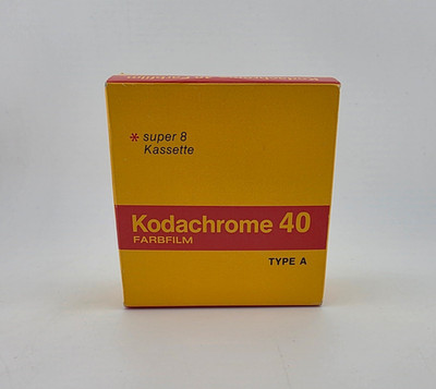 Kodak Super 8 Film Kodachrome 40 ungeöffnete OVP expired 7/1981