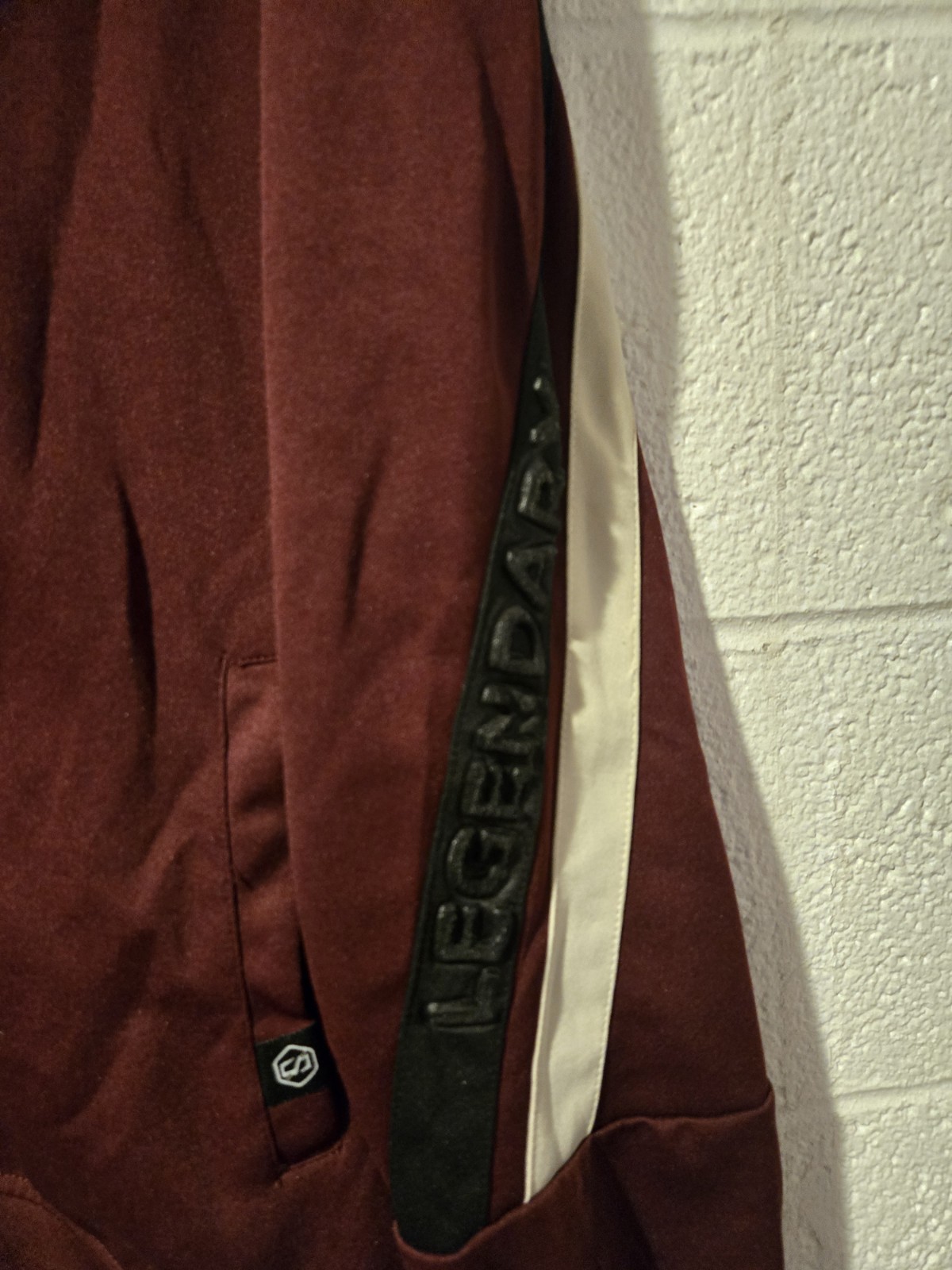 Switch Remarkable Full Zip Track Jacket Burgundy … - image 2