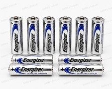 10 x AA Energizer Ultimate Lithium Batteries 1.5v LR6 L91 Digital Camera Exp2050