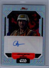 2023 Topps Finest Star Wars #FA-JS Joplin Sibtain as Brasso Auto