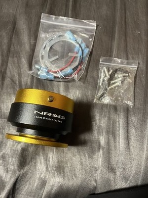 NRG QuICk Release Steering Boss Handle Works Bell Rafix 2 MOMO Nardi Anodized