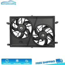 621-390 Engine Radiator Cooling Fan Assembly For 2008 2009 10-2017 Buick Enclave