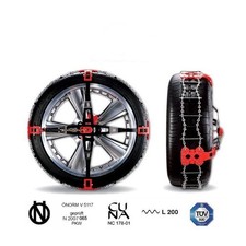 Catene da neve MAGGI TRAK SPORT PREZZO AL PUBBLICO £ 250 *COME *NUOVE * migliore qualità e specifiche = a K-Summit