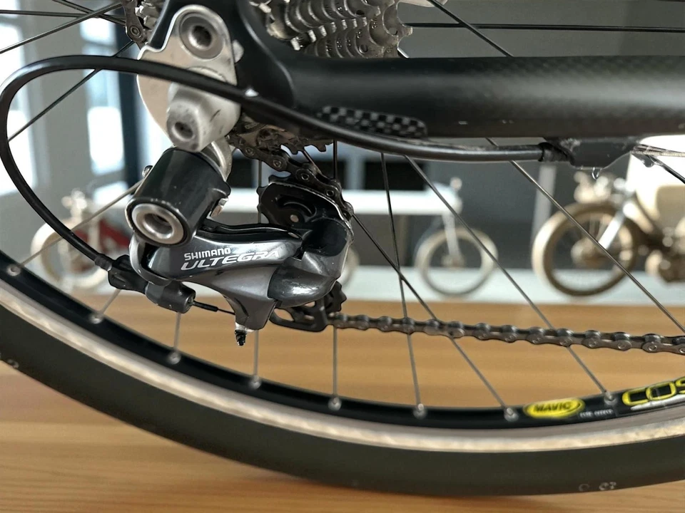 Bianchi Full Carbon Technology Road Bike 52cm - Shimano Ultegra Dura-Ace - Mavic - Bild 3 von 4