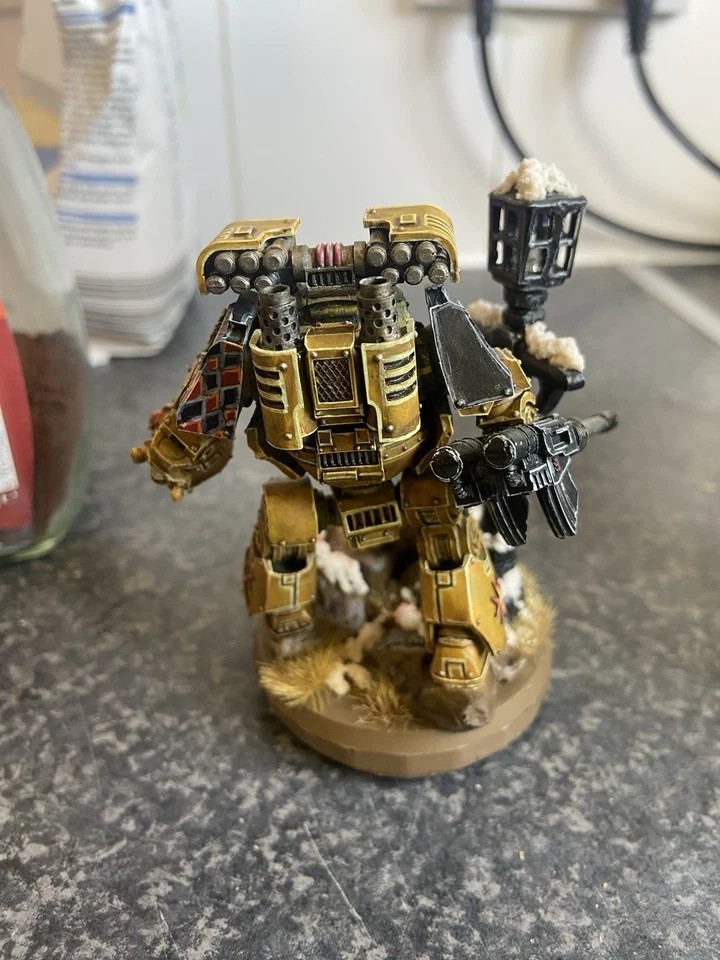 Кулаки имперские мировые Forge contemptor дредноут, Заказная База Хорошо Раскрашены - Изображение 3 из 4