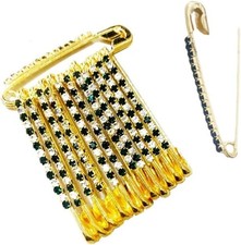 Saree Pin, Size No. 4 (Green)