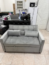 Divano Letto Con Carrello Vellutato