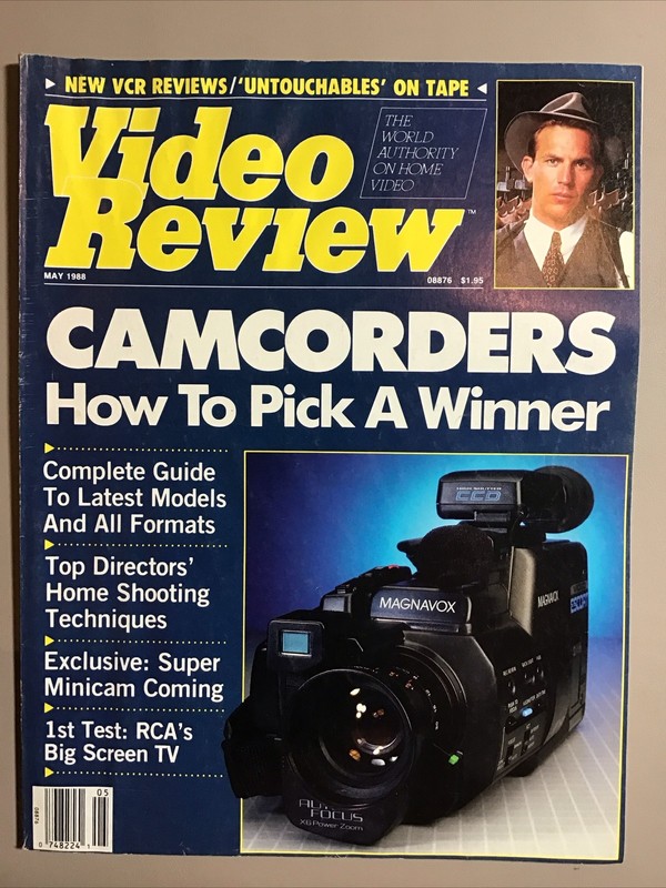 Video Review Magazine May 1988