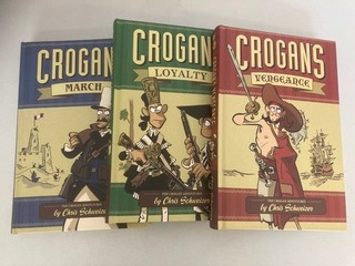 US Comics: 3c CROGAN Books (Hardcover) by Chris Schweizer [7562]