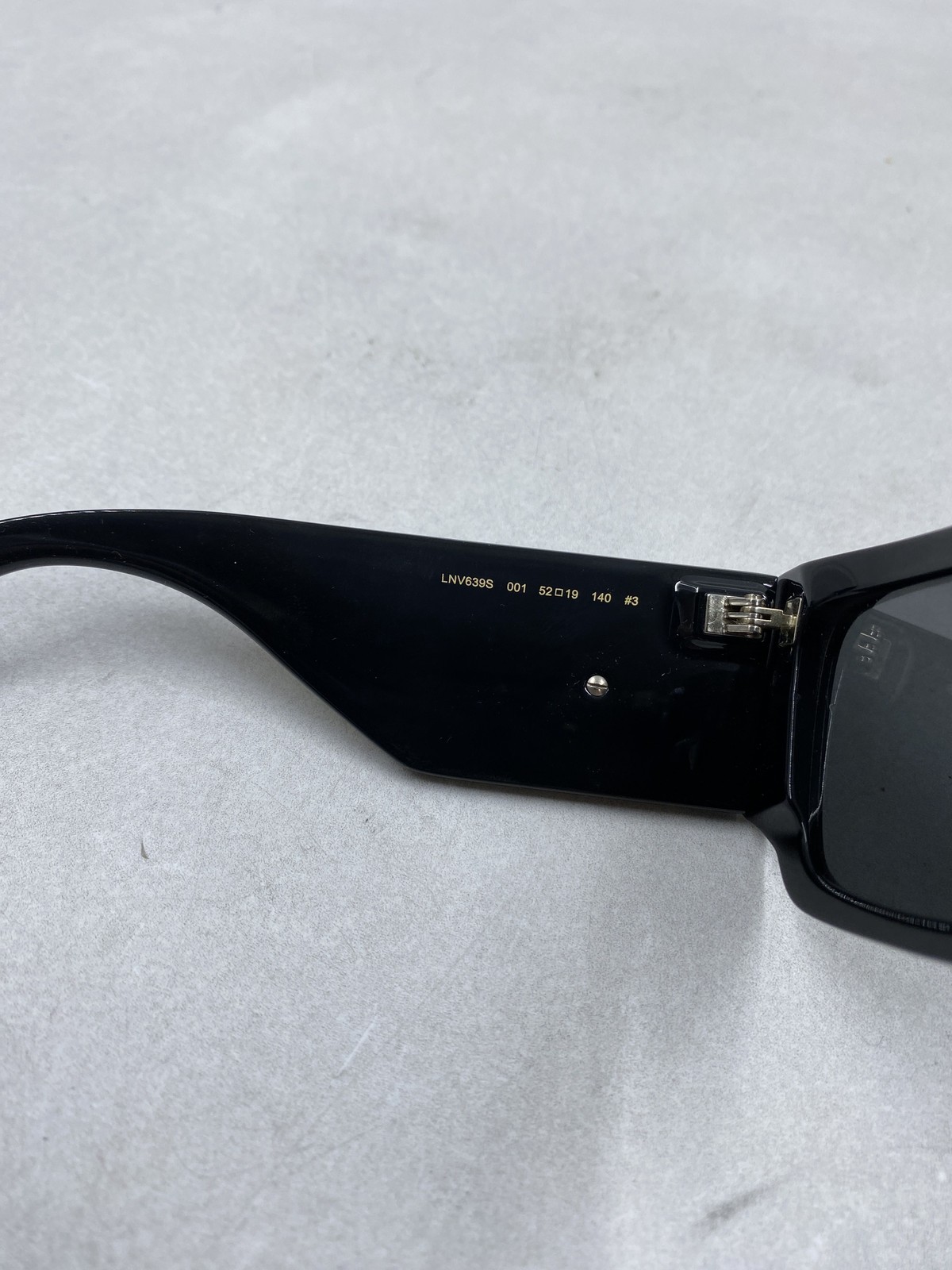 Lanvin Black Patterned Frame Sunglasses - image 7