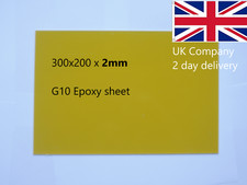 2mm Fiberglass sheet 300mm x 200mm G10 FR4