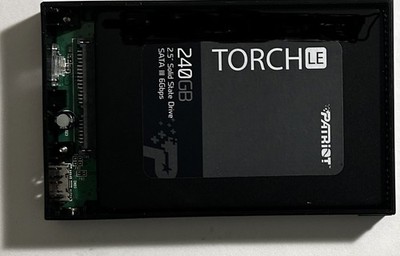 Patriot Torch 240G SSD w/Case USB-3.0 