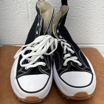 Women s 12/Men 10.5 - Converse Run Star Hike High Top Black