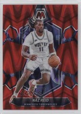 2023-24 Panini Mosaic Red Seismic Prizm 241/299 Naz Reid #8 4r3