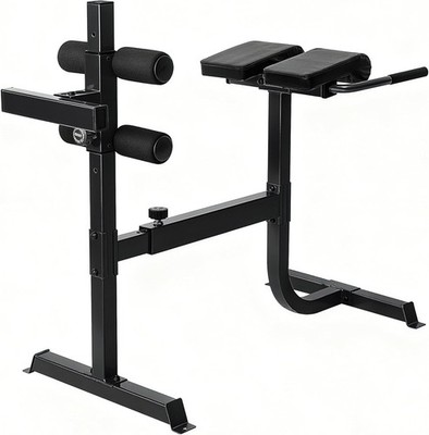 Strength Roman Chair,Adjustable Back Extension Bench for Core,Duty 300 LB Capaci