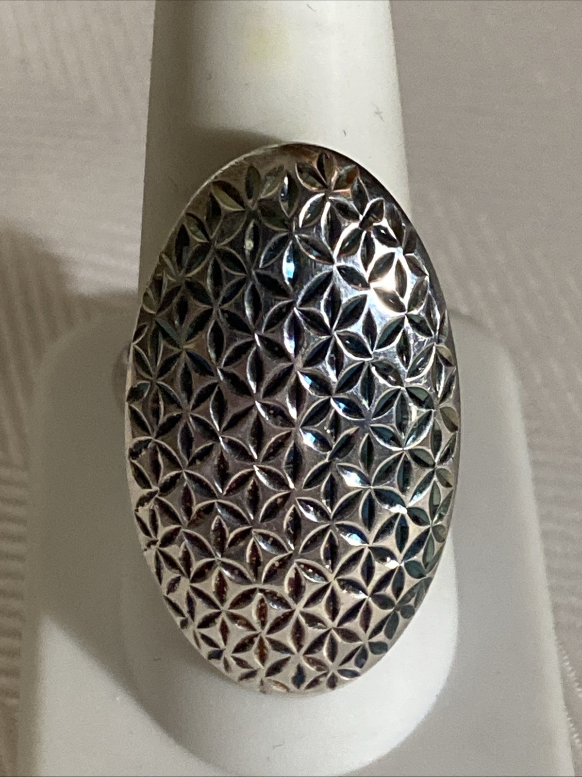 Designer Signed Beautiful Solid Sterling Silver D… - image 1