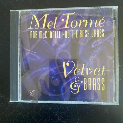 Mel Tormé   Velvet & Brass CD 1995 Concord Jazz Big Band Swing Vocal