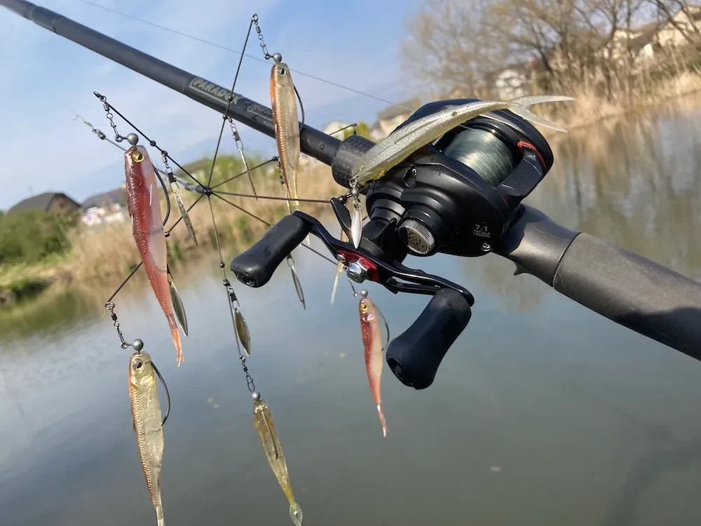 JDM Shape Memory 0.4mm Wire Alabama Rig FALK Spalo FA Umbrella Rig NEW Qty.1 - Image 6