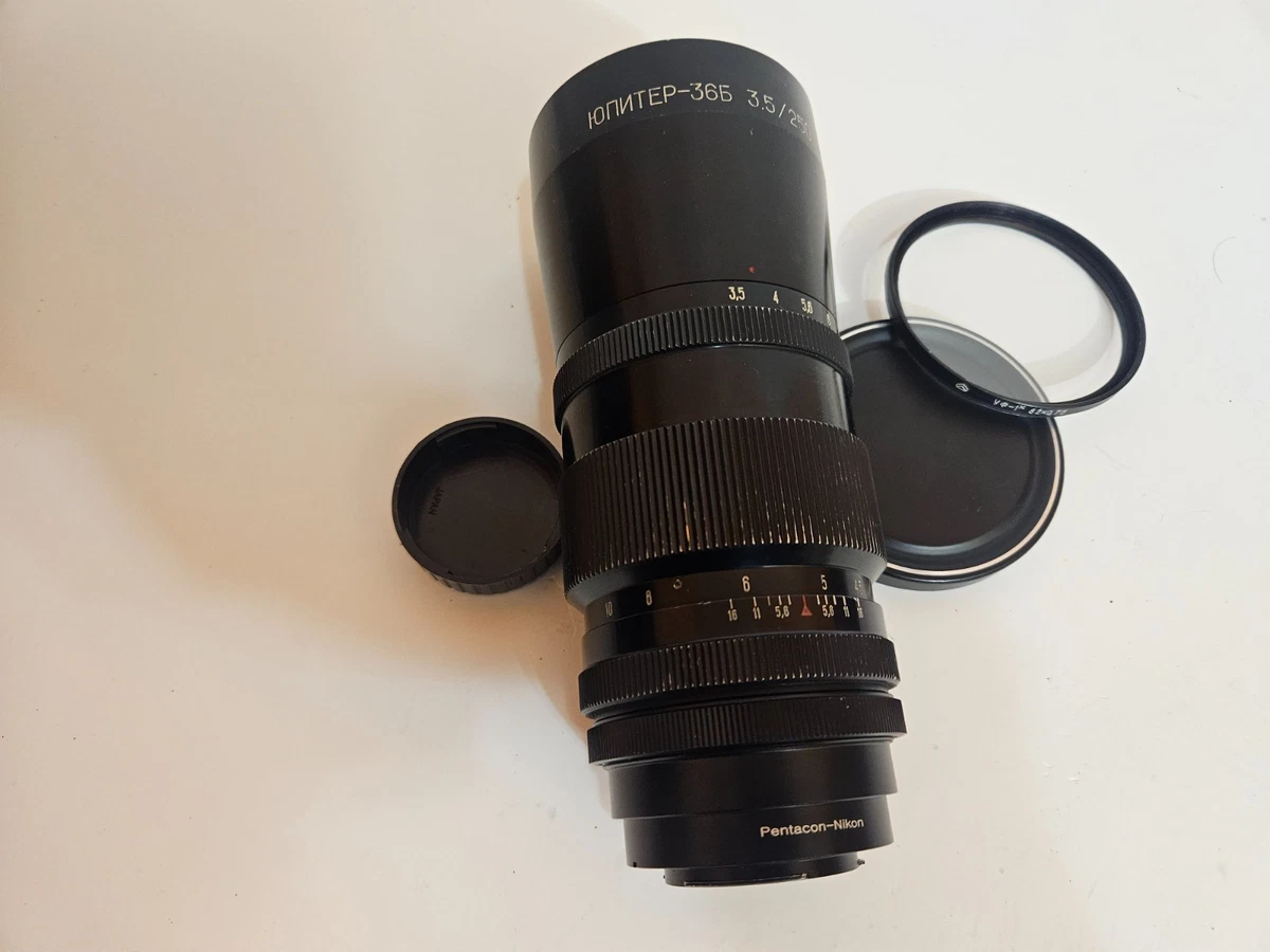 Jupiter 36B 3.5 250mm Pentacon SIX TL Mount Medium Format Lens
