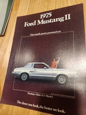 1975 Ford Mustang Ii Sales Brochure Ghia Mach 1 22 Oem Original Catalog 1975 Ford Mustang Ii Sales Brochure Ghia Mach 1 22 Oem Original Catalog