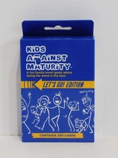 KIDS AGAINST MATURITY Card Game 100% COMPLETE Sealed Deck 2018