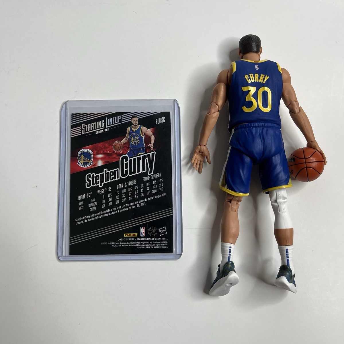 Hasbro Starting Lineup NBA Series 1 Stephen Curry 6