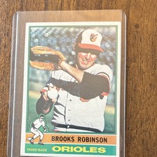 Topps 1976 Brooks Robinson Card #95 Baltimore Orioles MLB Baseball