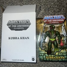 New With Box 2011 MOTUC Masters Of The Universe Classics Kobra Khan Cobra Figure