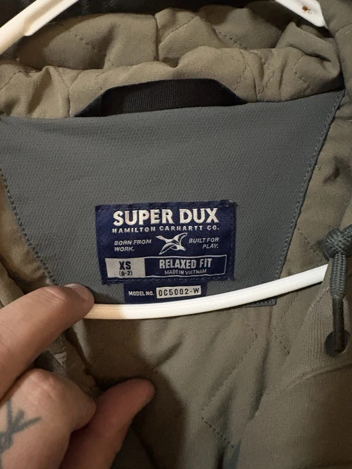 ЖЕНСКАЯ CARHARTT SUPER DUX ™ TECH КУРТКА - РАЗМЕР XS - Изображение 3 из 3
