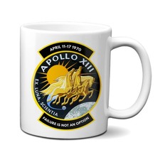 Taza NASA Apollo 13 Failure Is Not An Option 11 oz