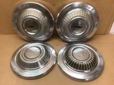 Chevy Poverty Dog Dish Hubcaps Chevelle Camaro Nova 10.5 Hub Caps 66-67 2 Chevy Poverty Dog Dish Hubcaps Chevelle Camaro Nova 10.5 Hub Caps 66-67 2