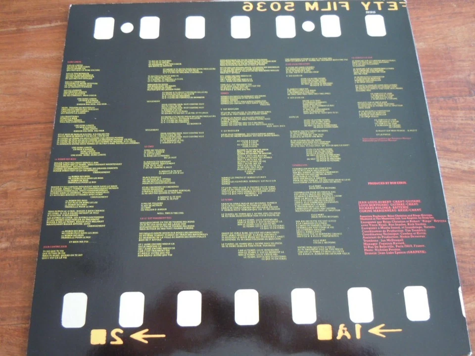 disque vinyle 33 tours  TELEPHONE Dure Limite 1982 - Photo 4/4