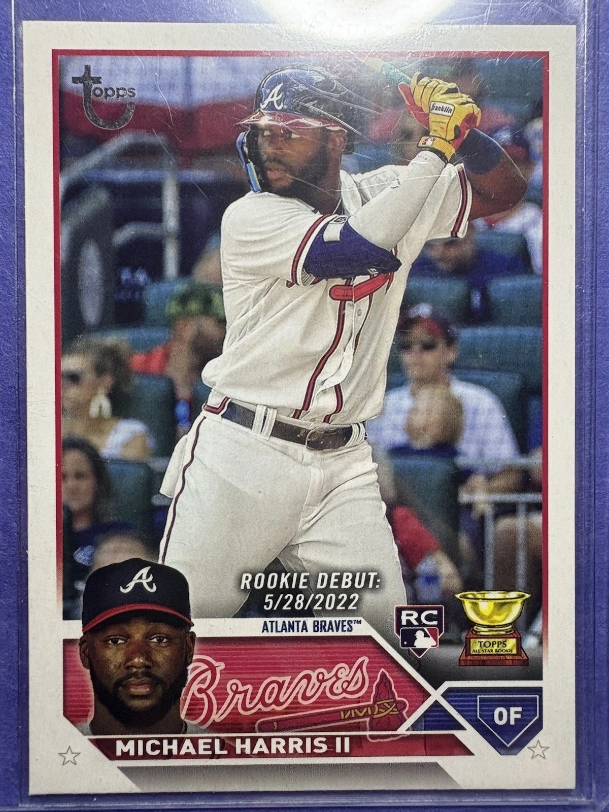 2023 Topps Update Debut Vintage Stock /99 Michael Harris II #US225 Rookie RC