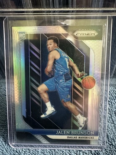 2018-19 Panini Prizm Jalen Brunson Silver Holo Prizm RC #250 Mavericks/Knicks
