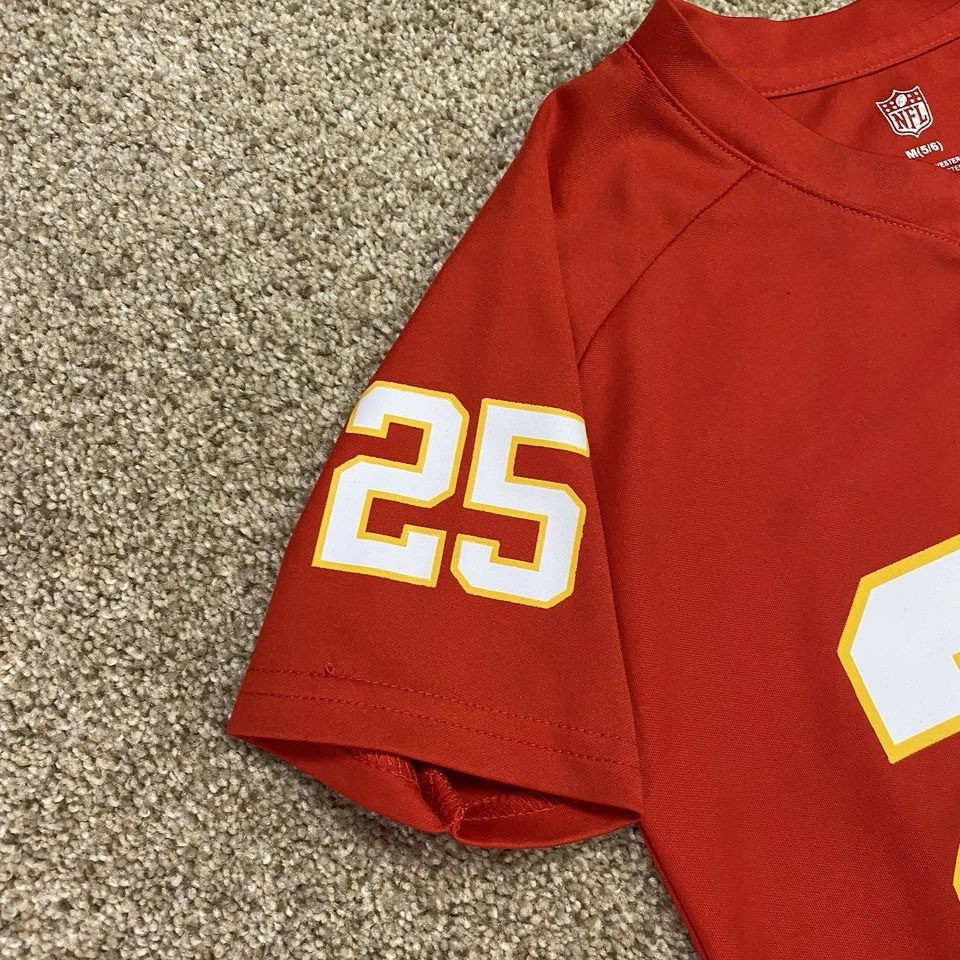 Винтажная футболка Kansas City Chiefs для мальчиков молодежная M #25 Jamaal Charles NFL футбол - Изображение 2 из 4