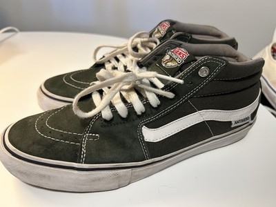 Size 10.5 - Anti Hero x Vans SK8- Pro Mid Grosso / Green