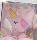 Bib & Slipper Gift Set 0-12 m girl Unicorn Pink Baby Shower Gift Pink  — photo 9