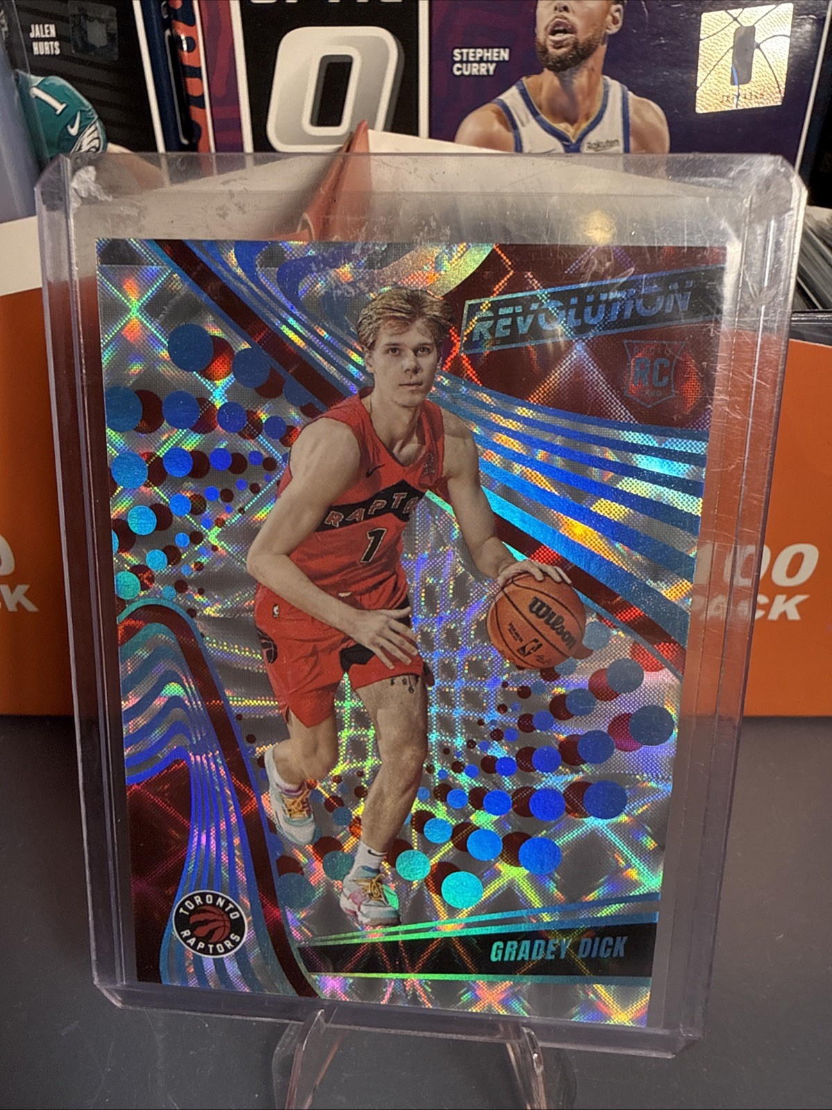 2023-24 Panini Revolution - Rookies Gradey Dick #110 Future Frame /60 (RC)