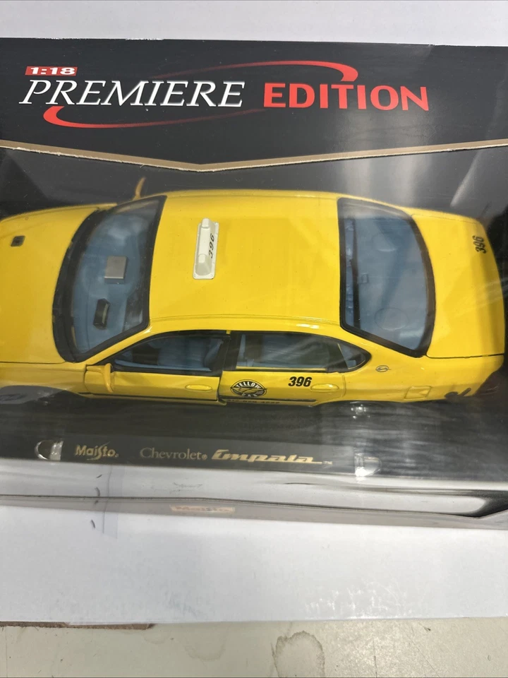 Chevrolet Impala Chicago Taxi 36617 1/18 Maisto Premiere Edition 2000 vendedor de EE. UU. Foto 2 de 4