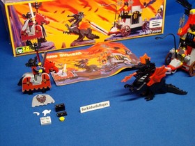 LEGO Fright Knights Traitor Transport #6099 Complete w/ Dragon Cave, Box, Manual