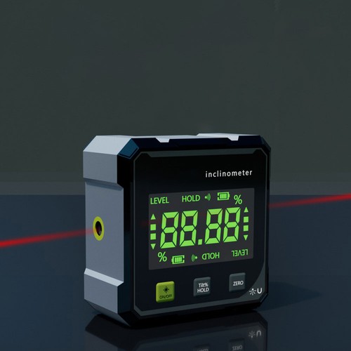 Digital Angle Finder with Laser, 4-Side Magnetic Angle Gauge for Woodworking TL - Picture 7 of 13