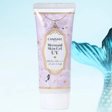 Sunscreen Niacinamide CANMAKE Mermaid Skin Gel UV SPF 50+ PA++++ C03 Pure Purple