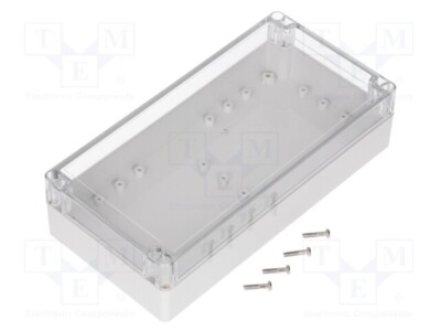 Coffret étanche IP65 120x188x78mm Boîtier: Universelles; X: 120mm; Y: 188mm; Z: 78mm; Aluminium; Gris Boîtier Combiplast Cp-fa3