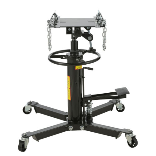 Hydraulic Transmission Jack 500kg / 0.5T 360° Swivel Wheels For Car Gearbox Lift - Picture 2 of 9