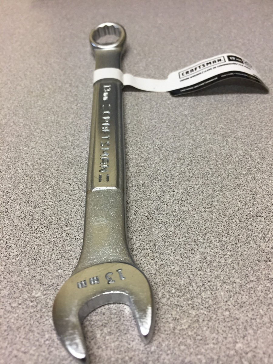 Craftsman 13mm 12-Point Metric Ratcheting Wrench, 6.5 in. Length Craftsman 13mm 12-Point Metric Ratcheting Wrench, 6.5 in. Length