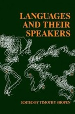 Languages and Their Speakers by Timothy Shopen: Used